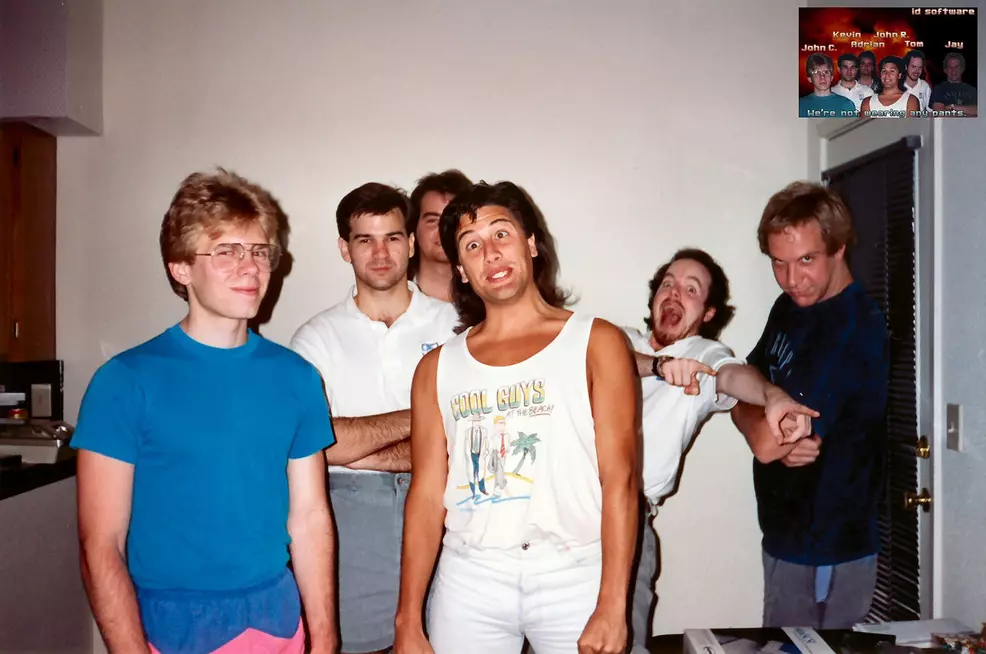 group photo of id software 1993